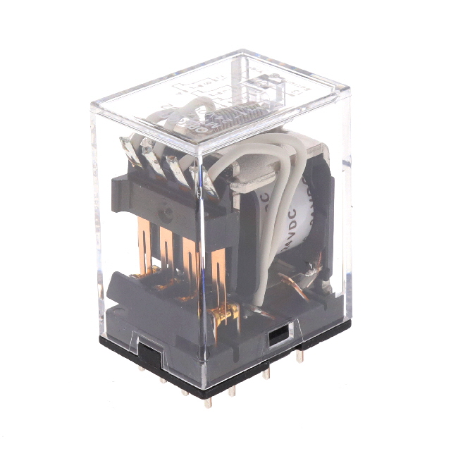 MY4Z-02-DC24 Omron Automation and Safety  Power Relays Over 2 Amps